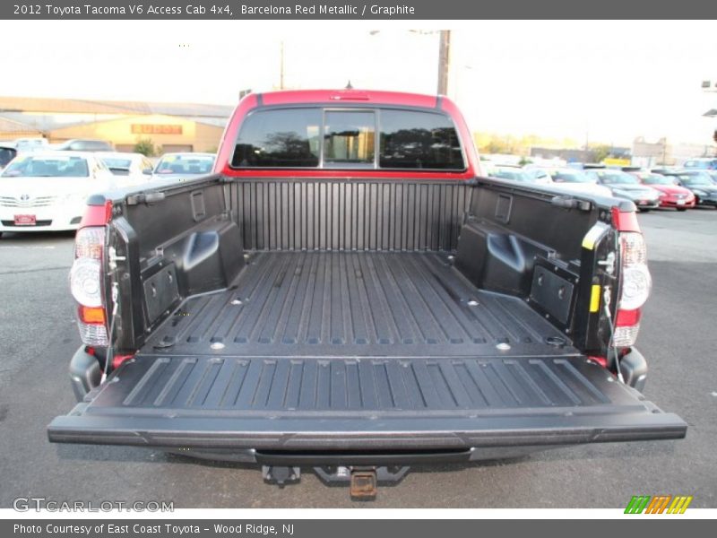Barcelona Red Metallic / Graphite 2012 Toyota Tacoma V6 Access Cab 4x4