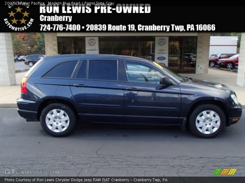 Modern Blue Pearl / Pastel Slate Gray 2007 Chrysler Pacifica