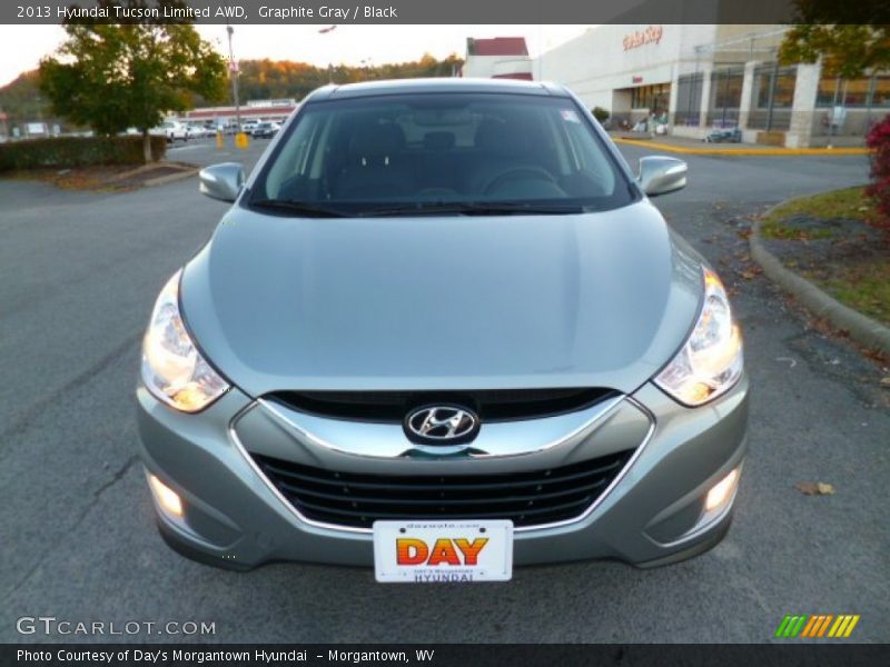 Graphite Gray / Black 2013 Hyundai Tucson Limited AWD