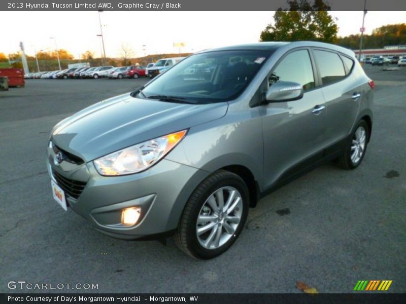 Graphite Gray / Black 2013 Hyundai Tucson Limited AWD