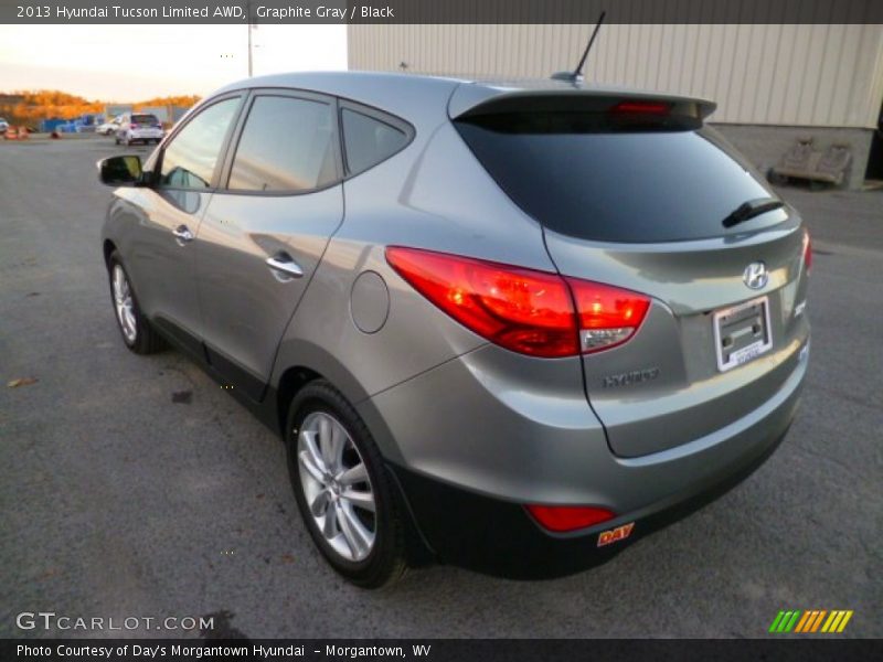 Graphite Gray / Black 2013 Hyundai Tucson Limited AWD