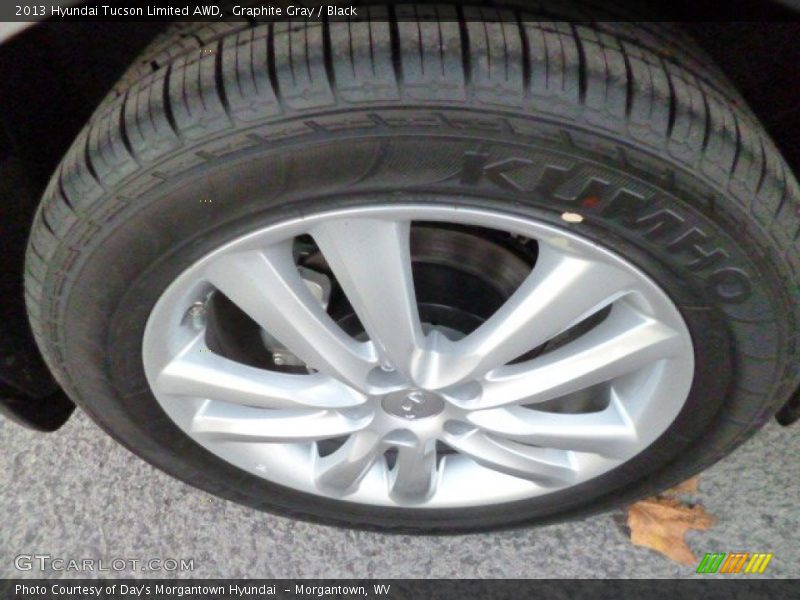 Graphite Gray / Black 2013 Hyundai Tucson Limited AWD
