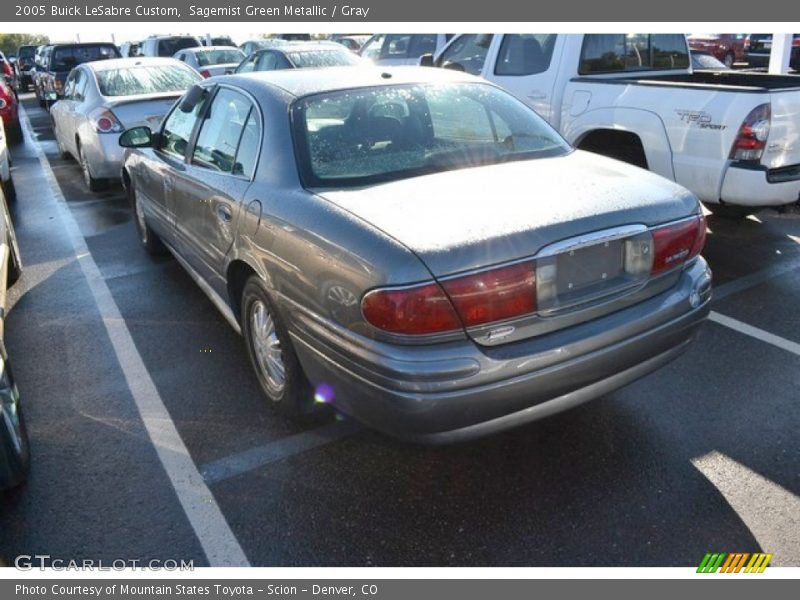 Sagemist Green Metallic / Gray 2005 Buick LeSabre Custom