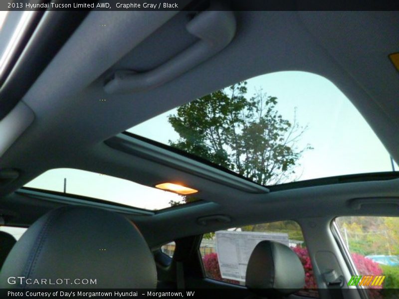 Graphite Gray / Black 2013 Hyundai Tucson Limited AWD