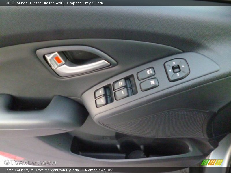 Graphite Gray / Black 2013 Hyundai Tucson Limited AWD