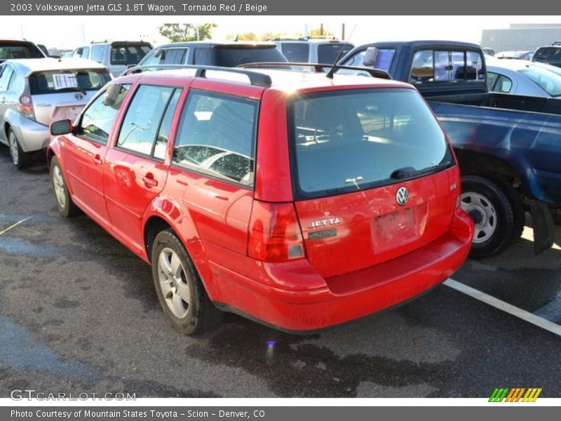 Tornado Red / Beige 2003 Volkswagen Jetta GLS 1.8T Wagon