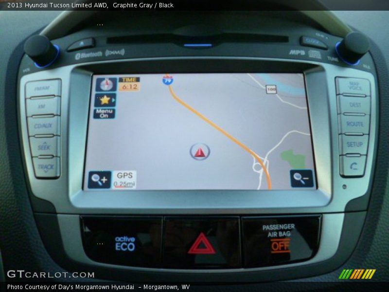 Graphite Gray / Black 2013 Hyundai Tucson Limited AWD