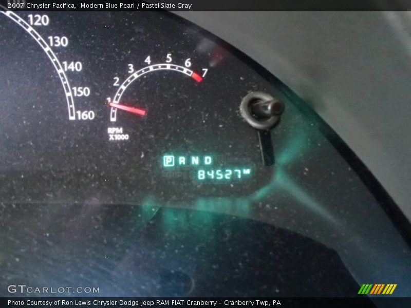 Modern Blue Pearl / Pastel Slate Gray 2007 Chrysler Pacifica