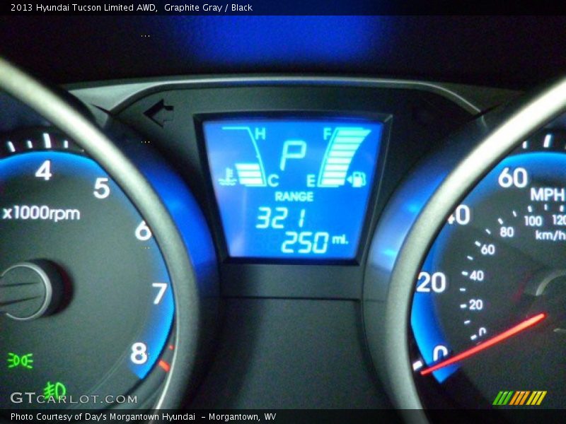 Graphite Gray / Black 2013 Hyundai Tucson Limited AWD