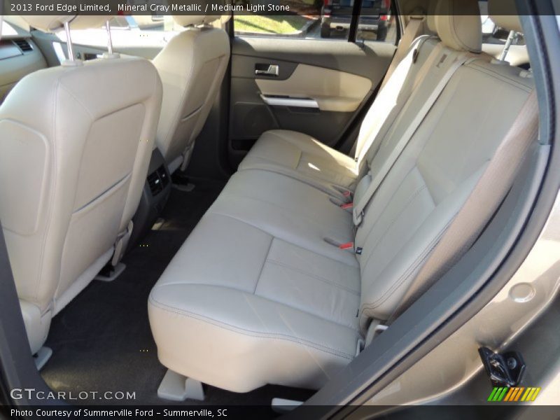 Mineral Gray Metallic / Medium Light Stone 2013 Ford Edge Limited