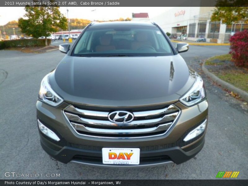 Cabo Bronze / Saddle 2013 Hyundai Santa Fe Sport 2.0T AWD