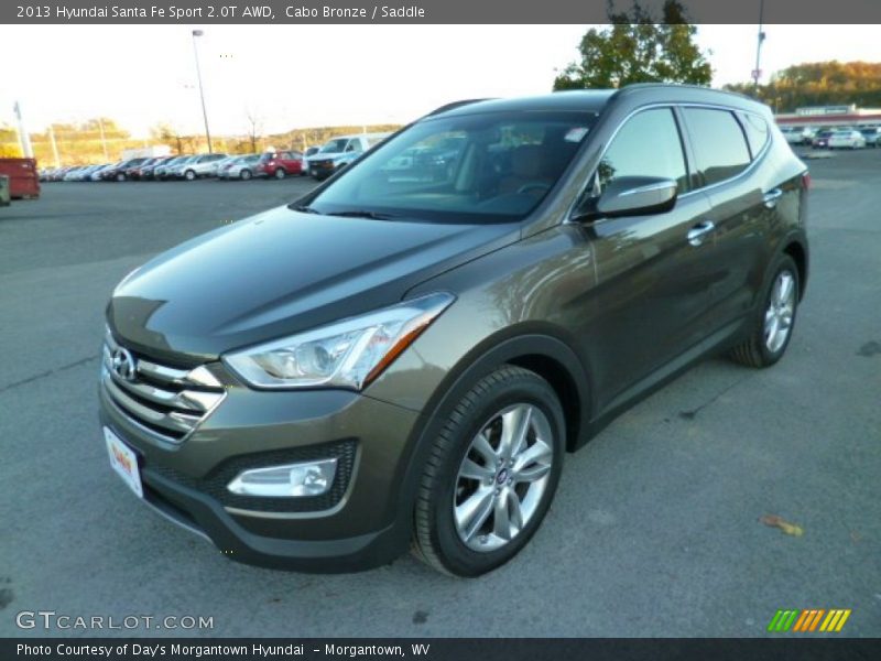 Cabo Bronze / Saddle 2013 Hyundai Santa Fe Sport 2.0T AWD
