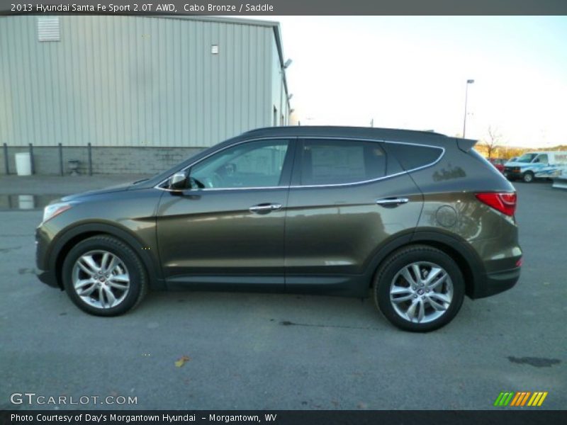 Cabo Bronze / Saddle 2013 Hyundai Santa Fe Sport 2.0T AWD