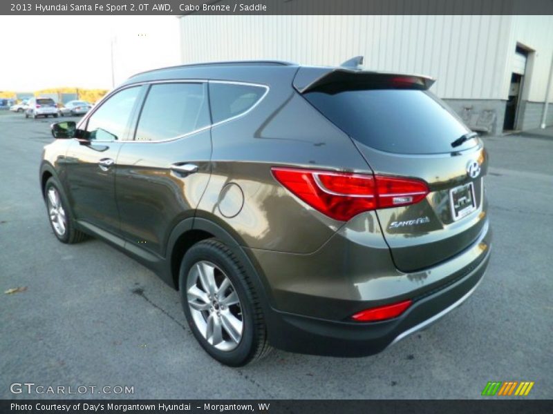 Cabo Bronze / Saddle 2013 Hyundai Santa Fe Sport 2.0T AWD