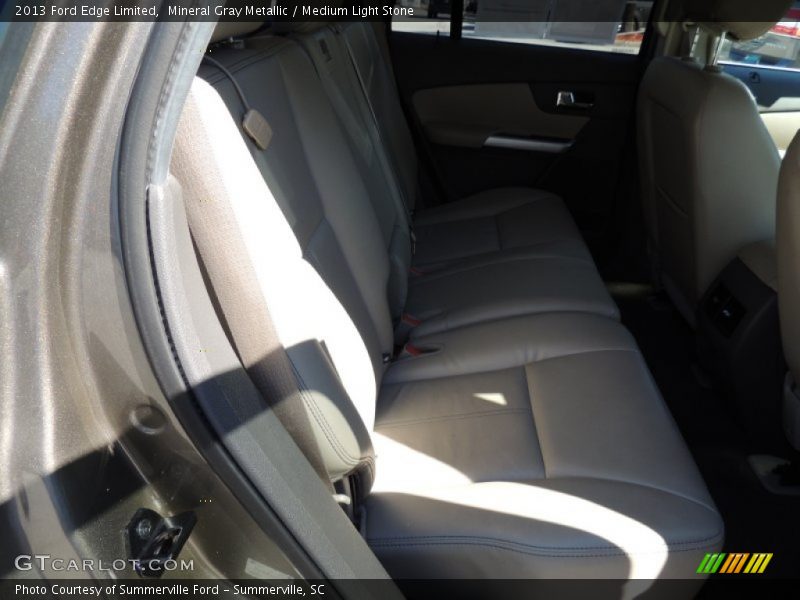 Mineral Gray Metallic / Medium Light Stone 2013 Ford Edge Limited