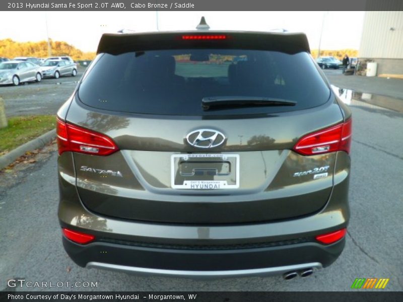Cabo Bronze / Saddle 2013 Hyundai Santa Fe Sport 2.0T AWD