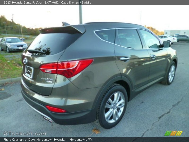 Cabo Bronze / Saddle 2013 Hyundai Santa Fe Sport 2.0T AWD