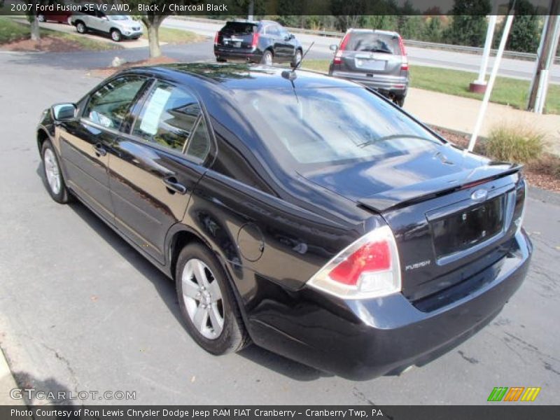 Black / Charcoal Black 2007 Ford Fusion SE V6 AWD