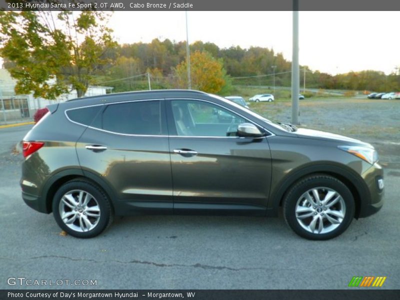 Cabo Bronze / Saddle 2013 Hyundai Santa Fe Sport 2.0T AWD