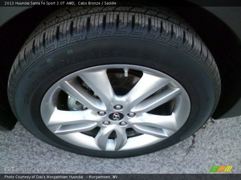 Cabo Bronze / Saddle 2013 Hyundai Santa Fe Sport 2.0T AWD