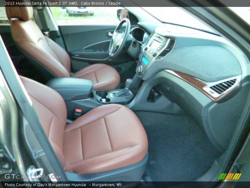 Cabo Bronze / Saddle 2013 Hyundai Santa Fe Sport 2.0T AWD