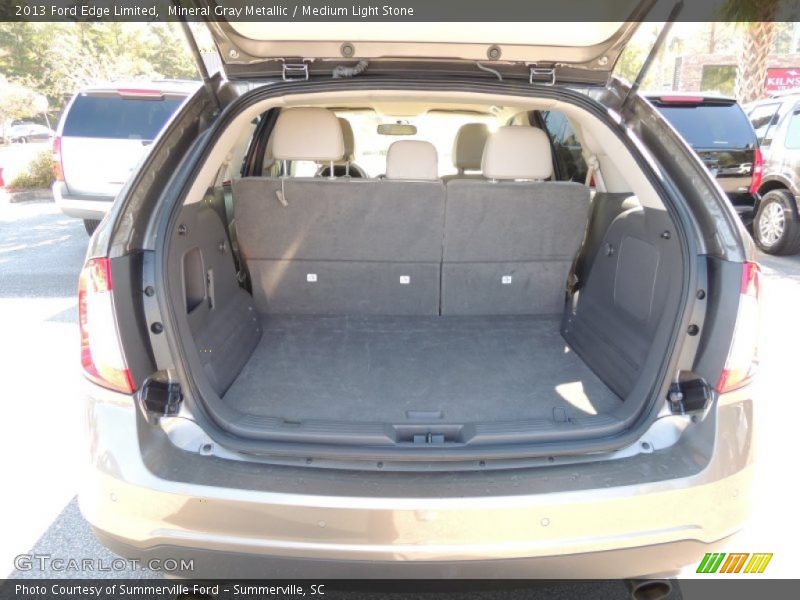 Mineral Gray Metallic / Medium Light Stone 2013 Ford Edge Limited