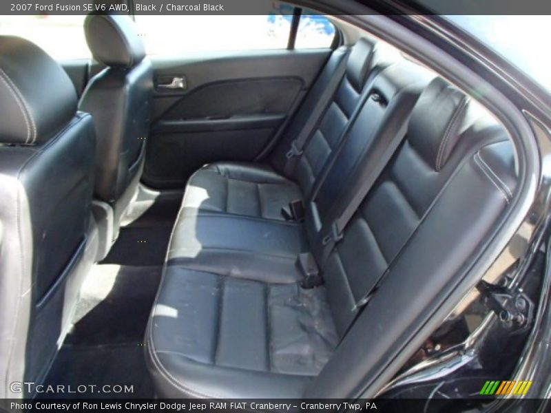 Black / Charcoal Black 2007 Ford Fusion SE V6 AWD