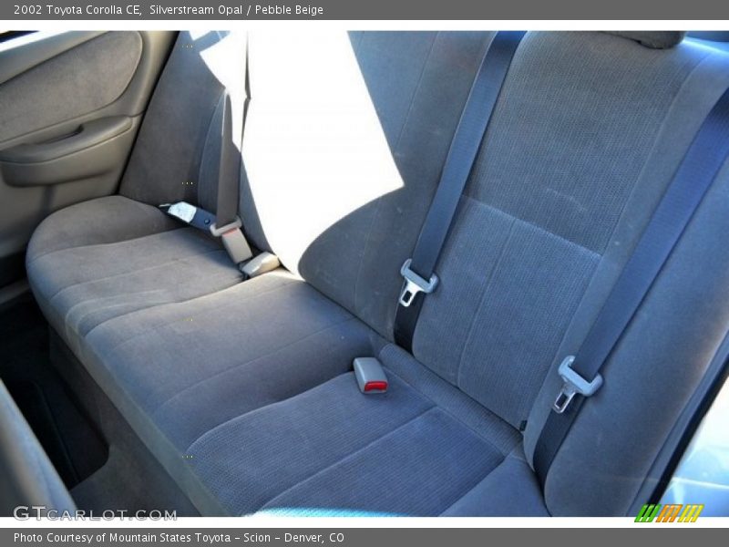 Silverstream Opal / Pebble Beige 2002 Toyota Corolla CE