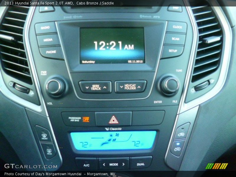Cabo Bronze / Saddle 2013 Hyundai Santa Fe Sport 2.0T AWD