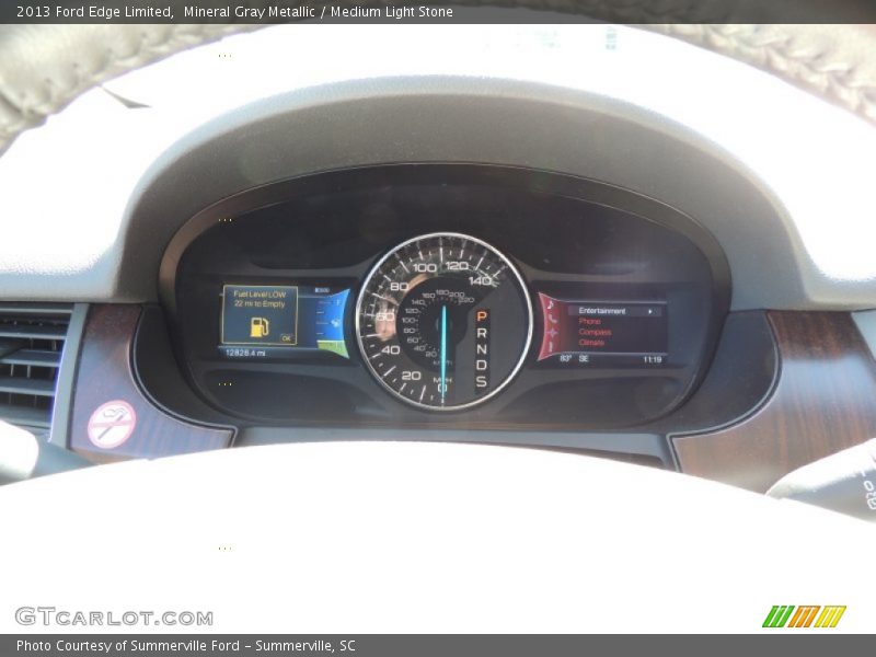 Mineral Gray Metallic / Medium Light Stone 2013 Ford Edge Limited