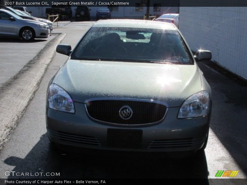 Sagemist Green Metallic / Cocoa/Cashmere 2007 Buick Lucerne CXL