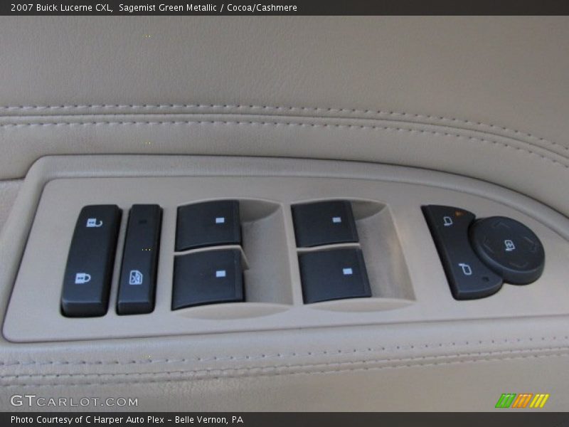 Sagemist Green Metallic / Cocoa/Cashmere 2007 Buick Lucerne CXL