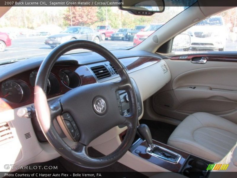 Sagemist Green Metallic / Cocoa/Cashmere 2007 Buick Lucerne CXL