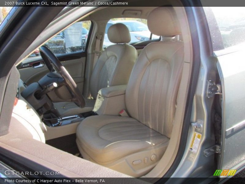 Sagemist Green Metallic / Cocoa/Cashmere 2007 Buick Lucerne CXL