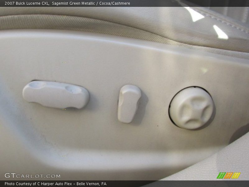 Sagemist Green Metallic / Cocoa/Cashmere 2007 Buick Lucerne CXL