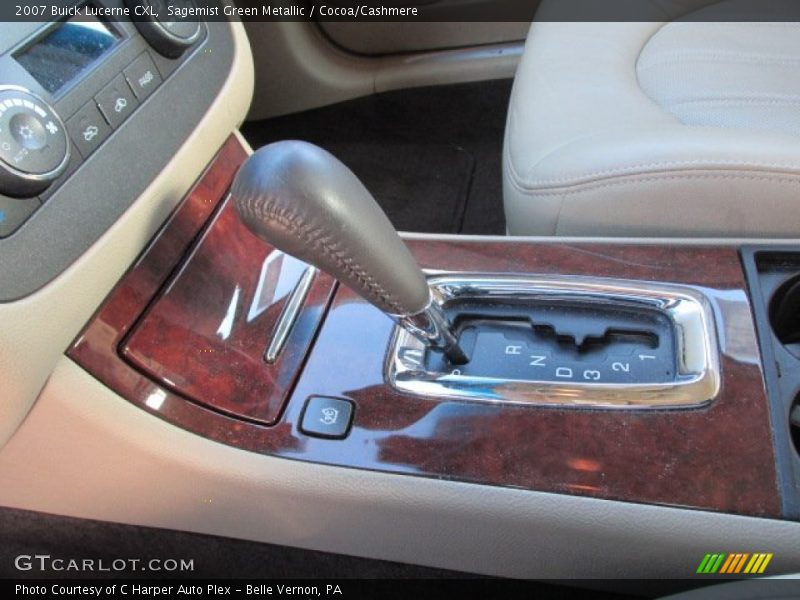 Sagemist Green Metallic / Cocoa/Cashmere 2007 Buick Lucerne CXL