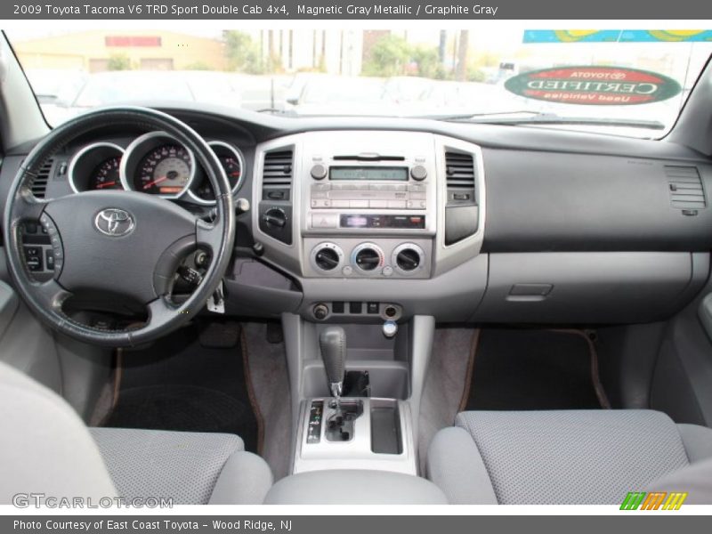 Magnetic Gray Metallic / Graphite Gray 2009 Toyota Tacoma V6 TRD Sport Double Cab 4x4