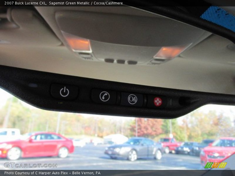 Sagemist Green Metallic / Cocoa/Cashmere 2007 Buick Lucerne CXL