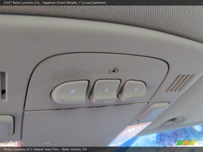 Sagemist Green Metallic / Cocoa/Cashmere 2007 Buick Lucerne CXL