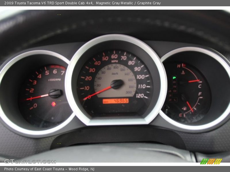 Magnetic Gray Metallic / Graphite Gray 2009 Toyota Tacoma V6 TRD Sport Double Cab 4x4