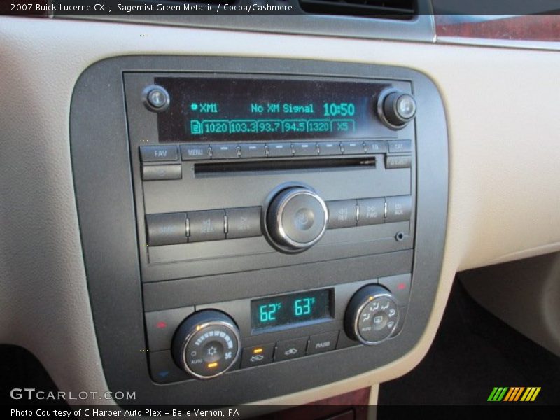 Sagemist Green Metallic / Cocoa/Cashmere 2007 Buick Lucerne CXL