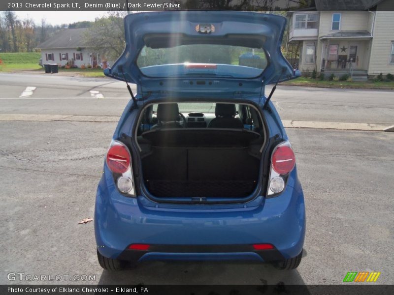 Denim (Blue) / Dark Pewter/Silver 2013 Chevrolet Spark LT