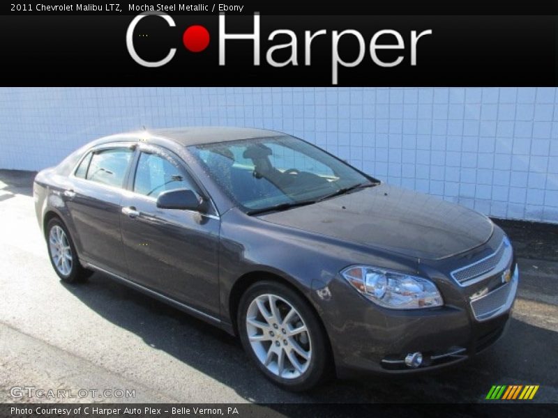 Mocha Steel Metallic / Ebony 2011 Chevrolet Malibu LTZ
