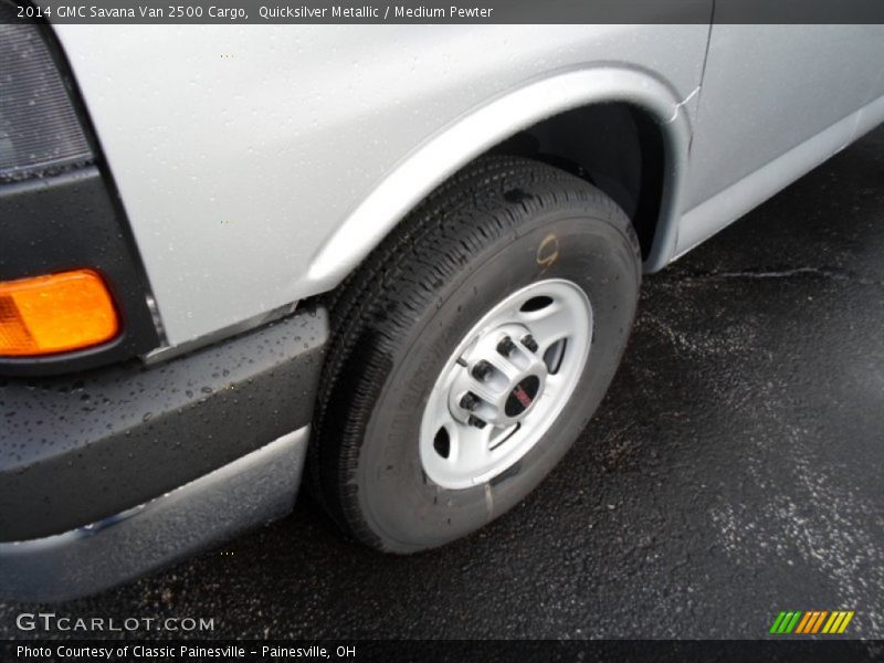 Quicksilver Metallic / Medium Pewter 2014 GMC Savana Van 2500 Cargo