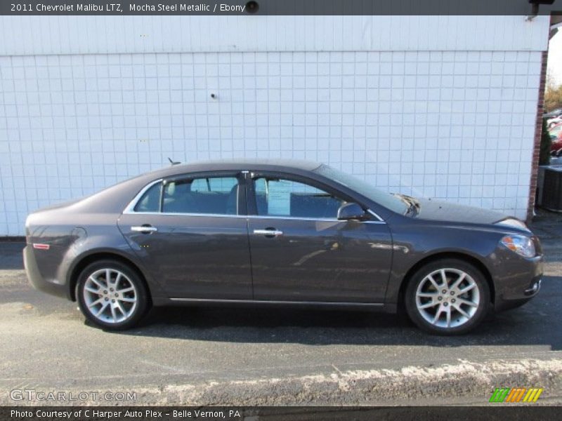 Mocha Steel Metallic / Ebony 2011 Chevrolet Malibu LTZ
