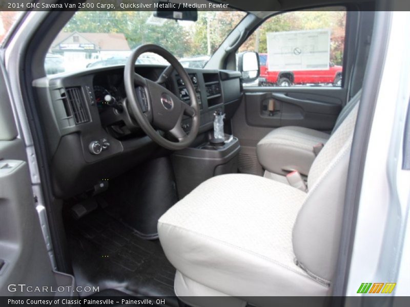 Quicksilver Metallic / Medium Pewter 2014 GMC Savana Van 2500 Cargo