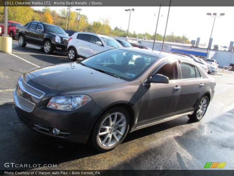 Mocha Steel Metallic / Ebony 2011 Chevrolet Malibu LTZ