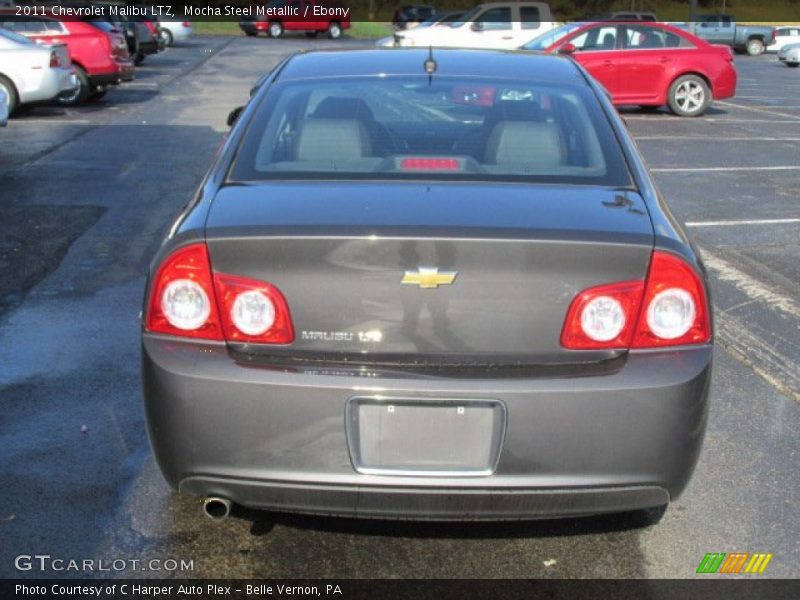 Mocha Steel Metallic / Ebony 2011 Chevrolet Malibu LTZ
