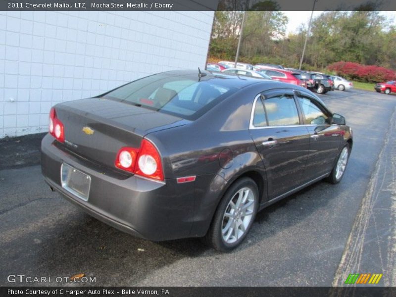 Mocha Steel Metallic / Ebony 2011 Chevrolet Malibu LTZ