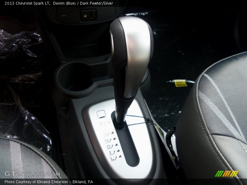 Denim (Blue) / Dark Pewter/Silver 2013 Chevrolet Spark LT